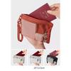 Mesh Double Zipper Travel Toiletry Bag, Portable Breathable Cosmetic Organizer, Compact Toiletry Pouch for Men Women