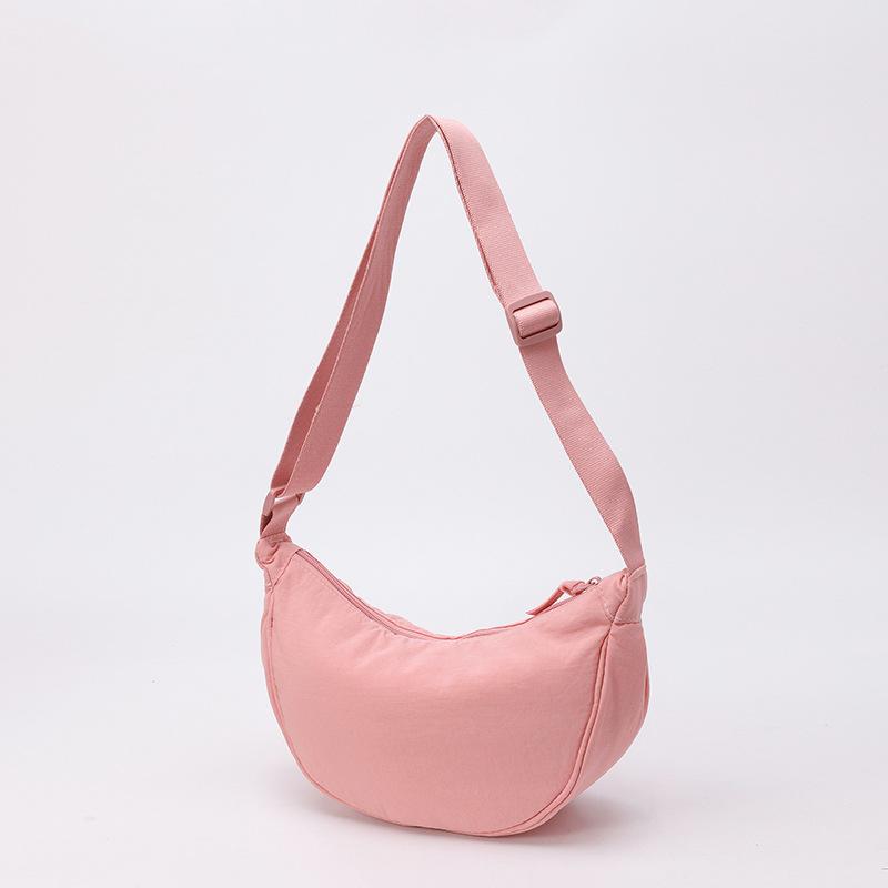 Versatile Nyl Crescent Shoulder Crossbody Bag Lightweight, Durable, Stylish 20+ Vibrant Color for Everyday Use, Travel, Outing