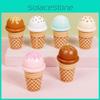 Ice Wooden Cream Stand Toy With Cash Register And Fruit Accessories Playtime For