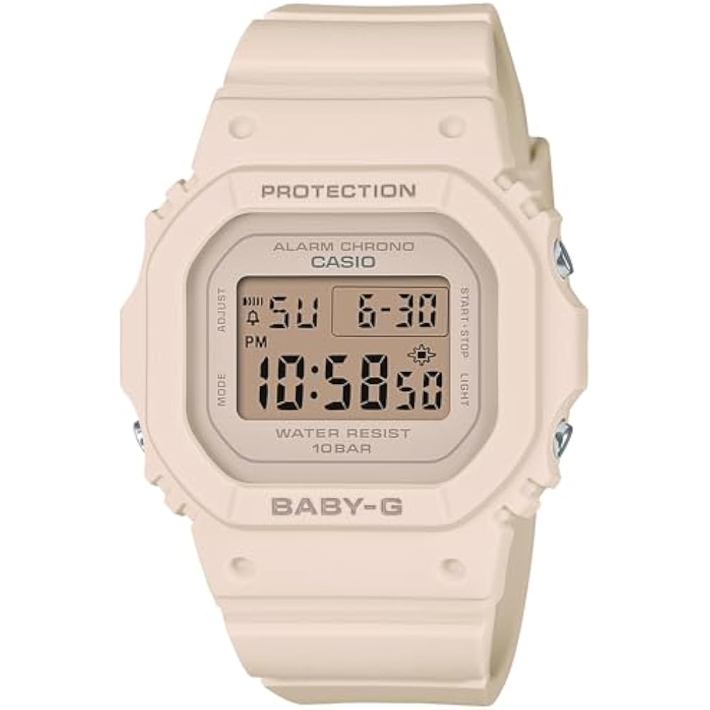 [Casio] Baby Zee Watch [Domestic Genuine] BGD-565U-4JF Ladies Pink Beige
