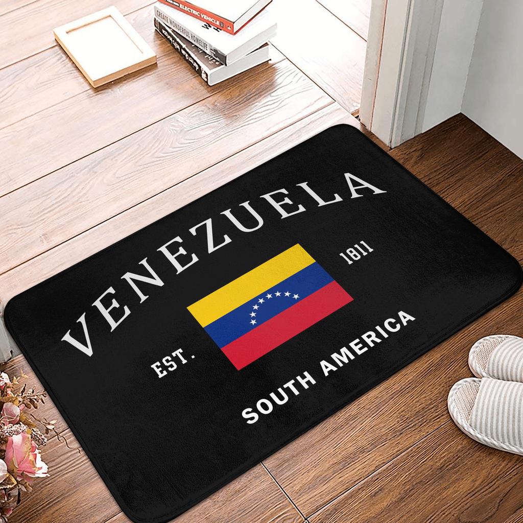 United States Flag Doormat Anti-Slip Bath Kitchen Mat Toilet Door Floor Entrance Carpet Rug