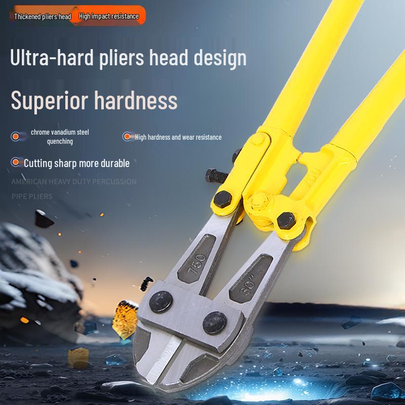 Industrial-Grade Wire & Rebar Cutters, Manual Labor-Saving Pliers for Steel/Iron Wire, Available In 8-48 Inch Sizes