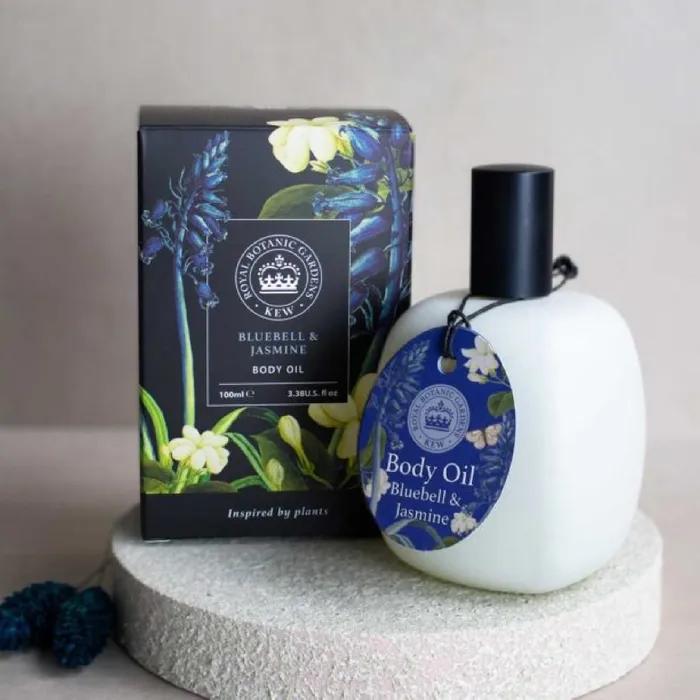 Kew Garden Bluebell & Jasmine Body Oil 100ml