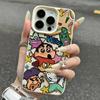 Crayon Shin Shirt Doodle Suitable for Apple 15 Promax Mobile Phone Case IPhone 14 New 13 Protective Case 12 Women's Model