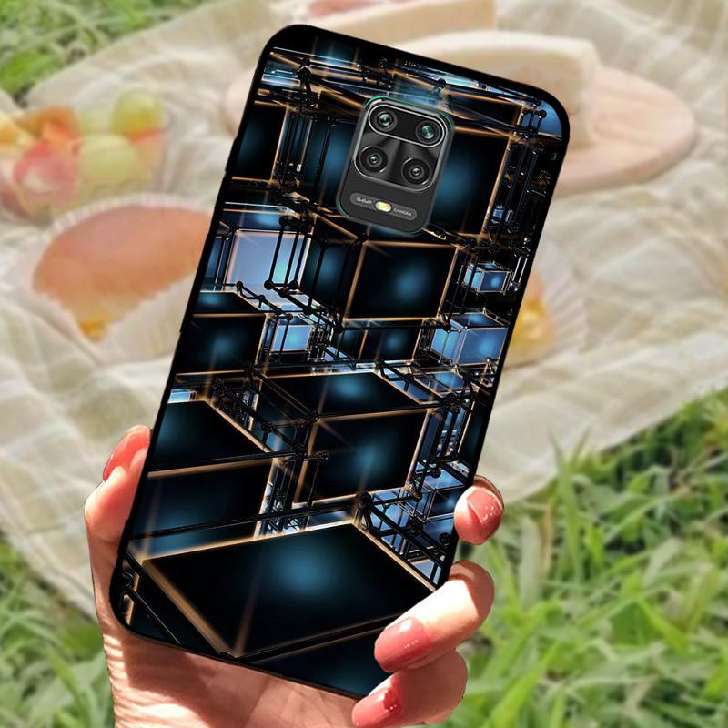 For Xiaomi Redmi Note 9 Cases Soft TPU Silicon Cartoon Phone Back Cover On Redmi Note 9 Pro Coque Note 9s Note 9 s Bumper Fundas