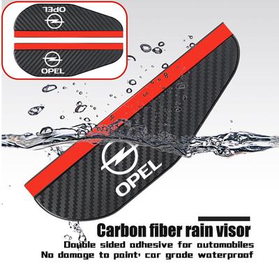2PCS Car Rearview Mirror Sticker Rain Eyebrow Protector Cover For Corsa Mokka Astra Cascada Adam Insignia Meriva Vectra