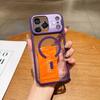 IPhone18PROMAX Transparent Magnetic Mobile Phone Case Is Suitable for Apple 17 Creative Lens Holder with Lens Film 16.