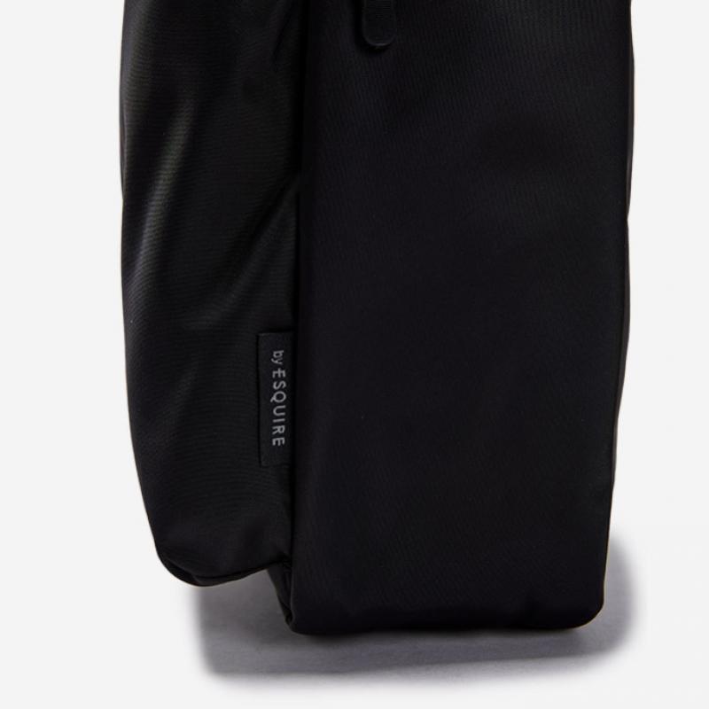 By ESquire Men S Beron Double Pocket Tote Bag Black