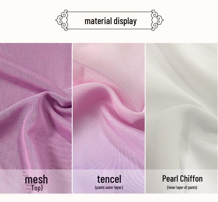 Damen Fließendes Klassisches Tanzkostüm-Set - Antiker Chinesischer Feenstil