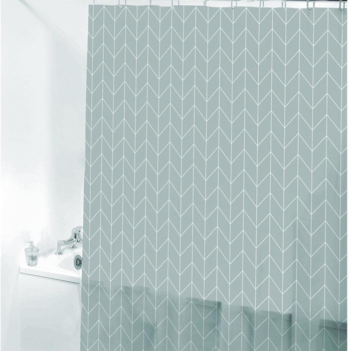 PEVA Waterproof Shower Curtain for Bathroom, 180x200CM Partition, Bathtub & Toilet Divider