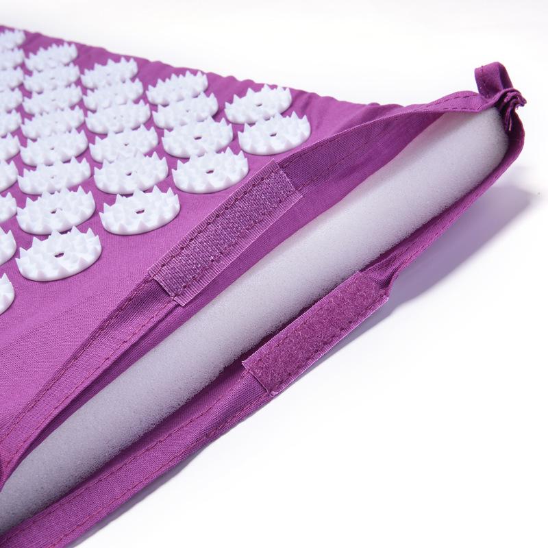 Acupressure Massage Mat Yoga Mat Acupoint Therapy Relaxation Mat Fitness Exercise Mat Body Pain Relief Mat Home Wellness Mat