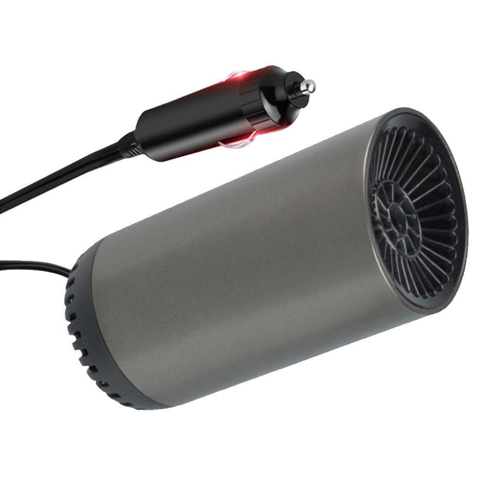 

12V Car Heater Cup Holder Design Auto Heater Defogging Defroster 150W Fast Heating Machine Heating Cooling Fan Car Accessories