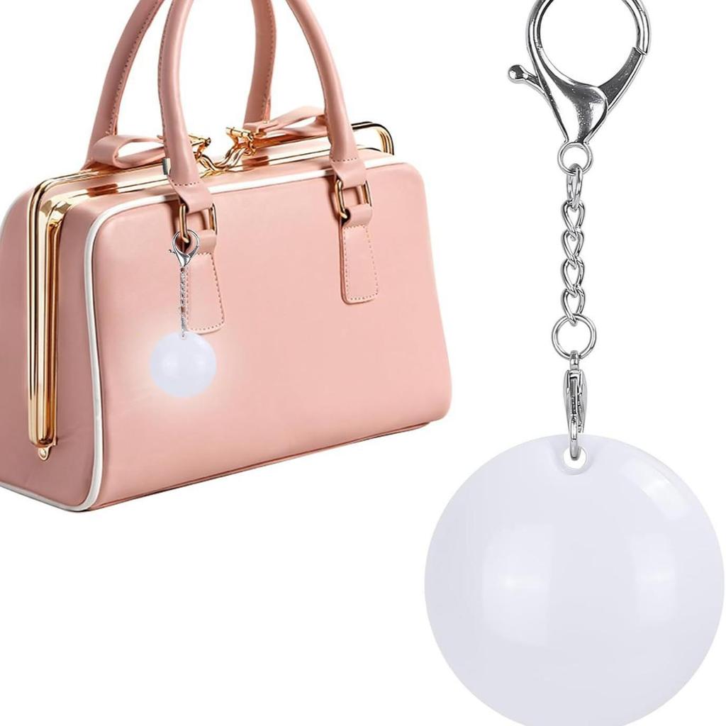 Heart-Shaped USB Rechargeable Touch Light Pendant Backpack Gift