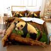 3D The Panda Bedding Set For Bedroom Soft Modern Bedspreads Comefortable Kids Duvet Cover Quilt Cover And Pillowcase