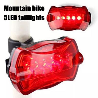 Mountainbike, Rennrad, Fahrradrücklicht, Einzelnes Fahrradrücklicht, Schmetterlingsrücklicht, 5-LED-Rücklicht Warnlicht