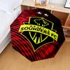 1PC Fc Crest Design Printed Umbrella Folding umbrella, automatic umbrella 8-Frame for Travel, camping Fan gifts Christmas Gifts