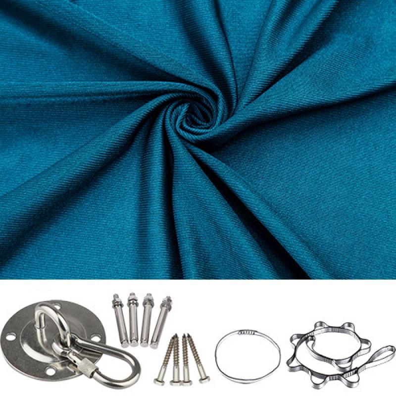 Kids Sensory Swing Hammock Indoor Outdoor Play 280x150cm With Hardware Kit 150kg Capacity