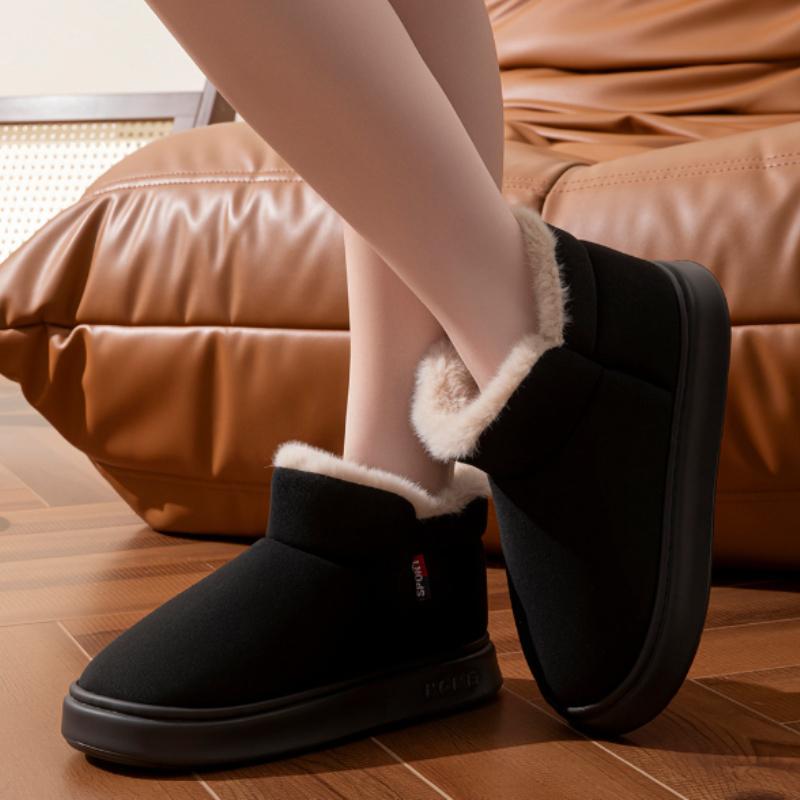 Autumn and Winter Women's Home Plush Slippers Soft Comfortable Fashionable Slipper for Indoor and Outdoor Shoes
