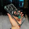 Electroplated Four Corner Space Case for Apple 15PROMAX Four Corner Airbag Anti Drop for IPhone 14 Phone Case Explosive