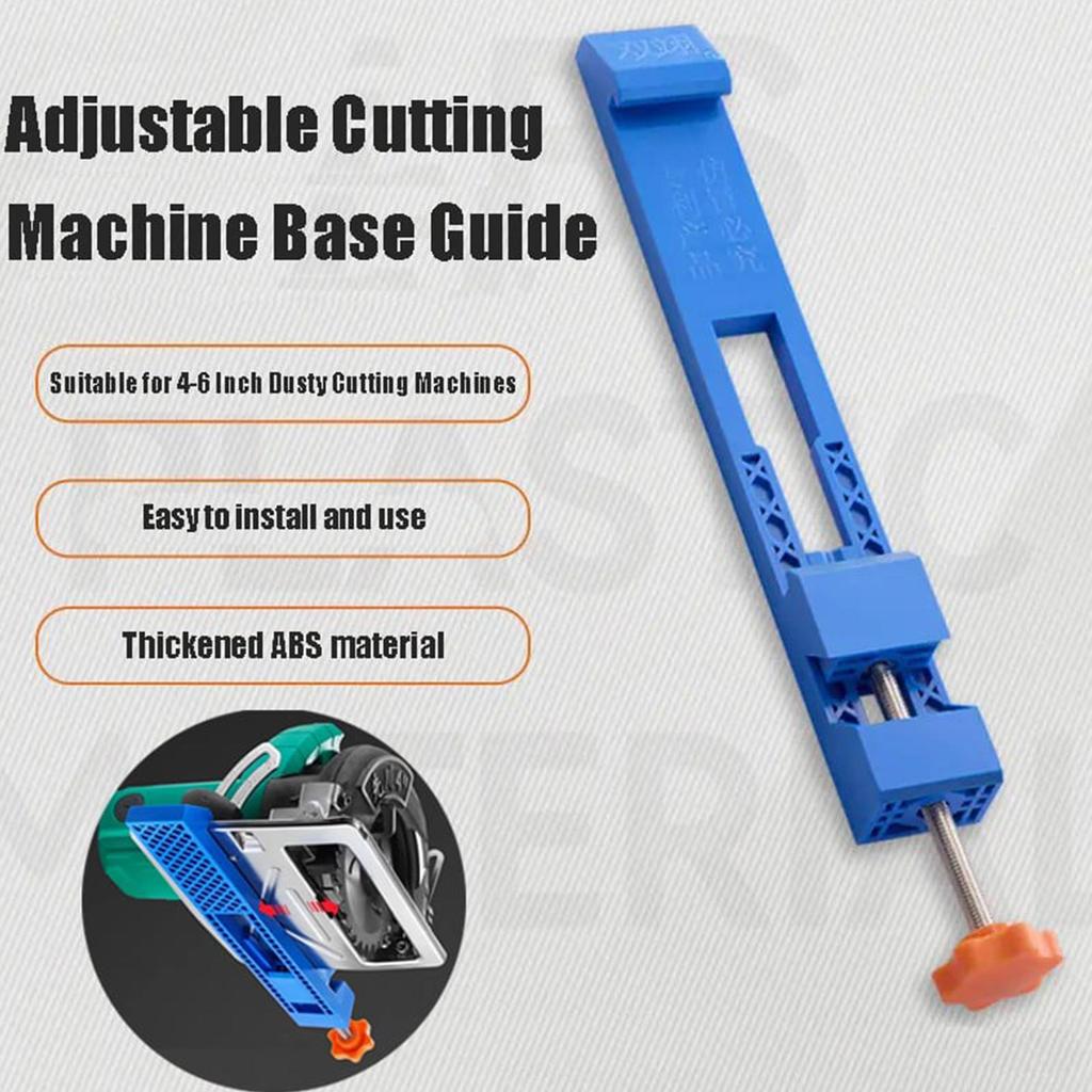 High-quality Adjustable Cutting Machine Base Guide Rail ABS Circular Saw Milling Positioning Clamps Lock The Cutter Base