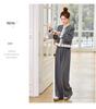 2025 Spring Casual Chic Two-Piece Set: Age-Defying Cardigan & Wide-Leg Pants