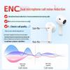 aigo TA80 Half-in-ear Bluetooth 5.3 ENC Noise Cancelling Earbuds