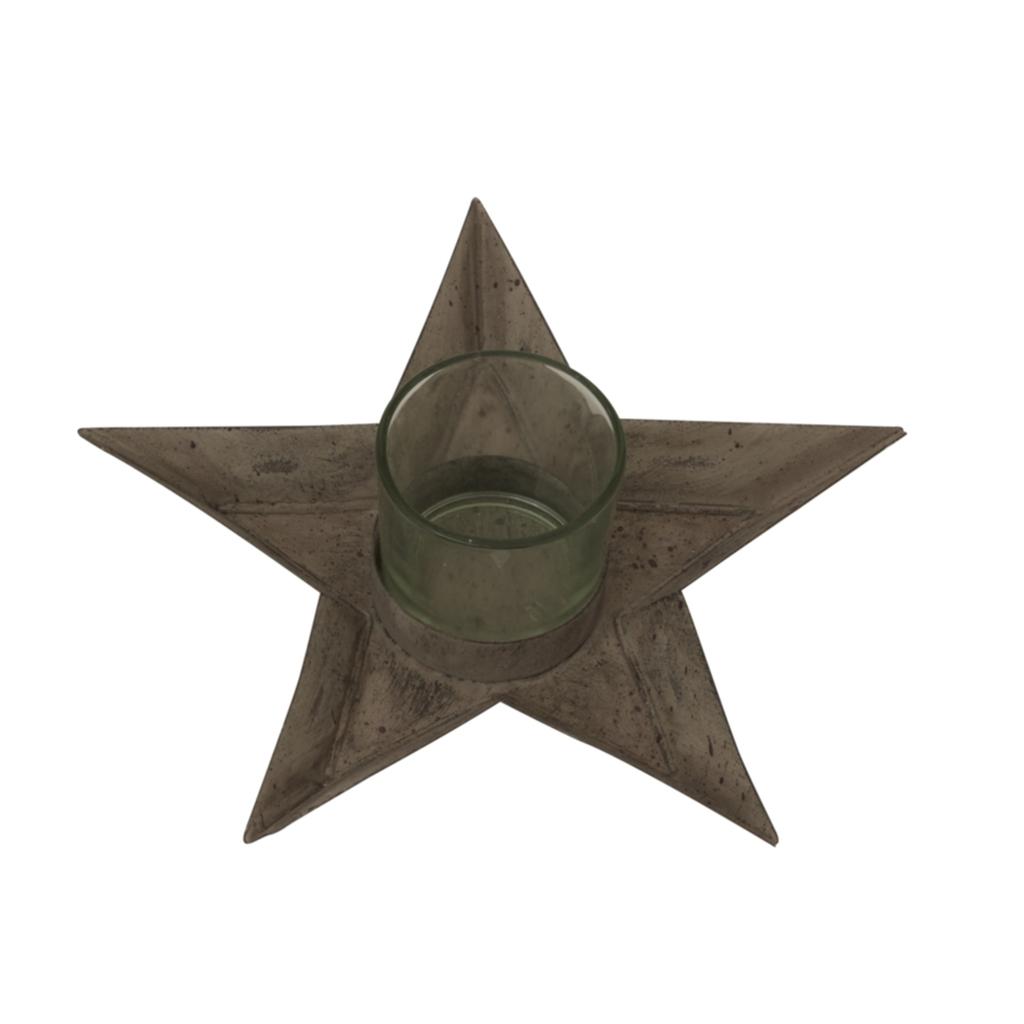Hill Interiors Star Christmas Tealight Holder