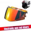 Hot FOR LS2 FF910 ADVANT II Motorcycle Helmet Day and Night  Electronic Gun Red Lens Helmet Accessories