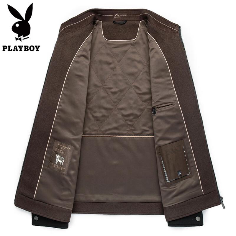 PLAYBOY Erkek Sonbahar/Kış Kaşmir Karışımı Dik Yaka Ceket