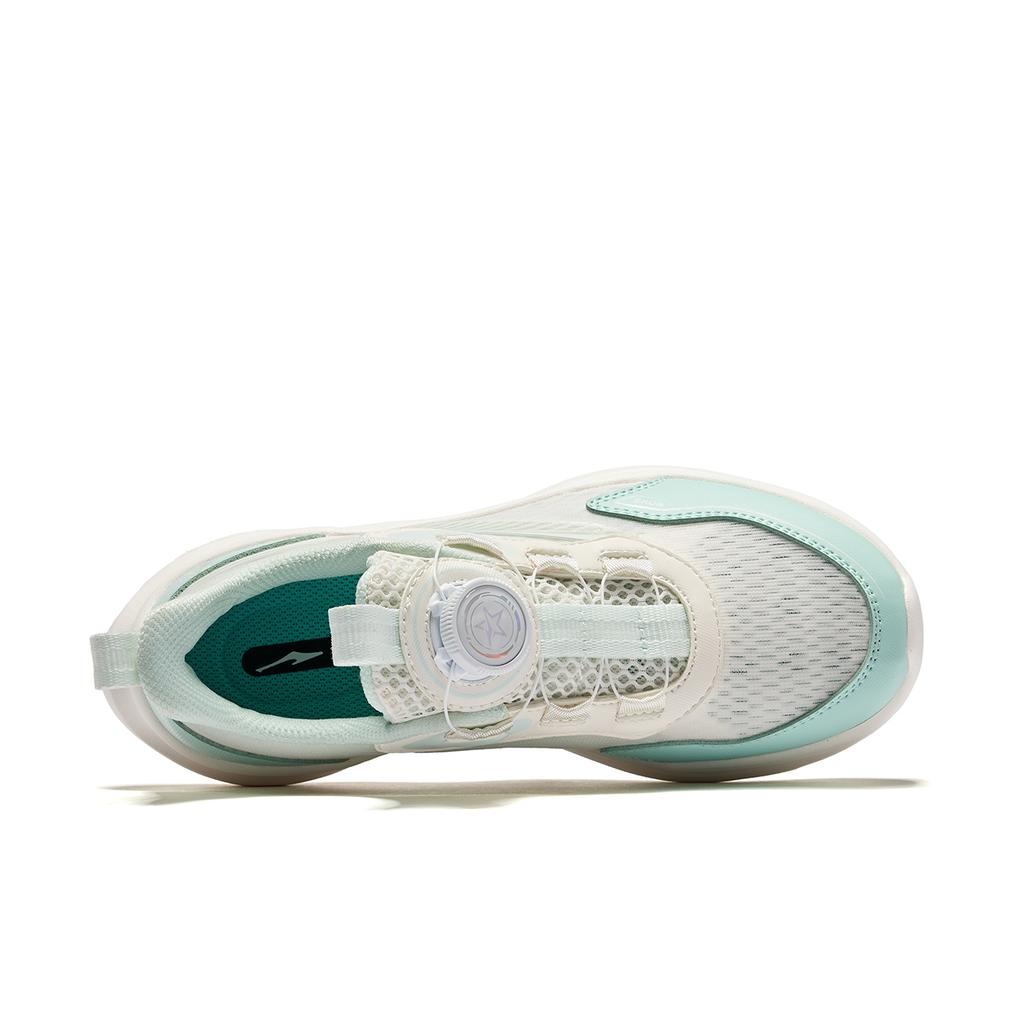 Hongxing Erke Childrens Flowing E Color Synthetic Leather Fabric Fashion Outdoor Physical Test Low-Top Running Shoes Unisex sneaker 65123203037-012