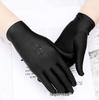 Ladies' Spring/Summer Embroidered Sunscreen Gloves - High Elasticity Riding & Driving Gloves