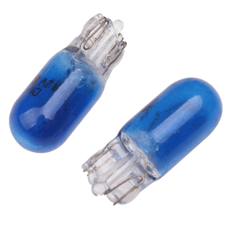 10pcs Car W5W T10 194 158 halogen Lights Amber/white 12V 5W wedge Lamp Instrument Light Reading Light Interior Clearance bulbs Dome Lights 6