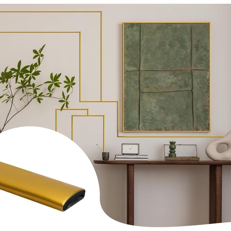 1PC self-adhesive wall edge strip decorative strip, suitable for wall, edge, border, window frame, tile back plate, skirting board