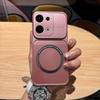 Metallic Finish Magnetic TPU Phone Case for OPPO Reno13 5G Shockproof Matte Soft Cover