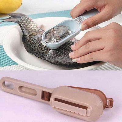 New Fish Shed Remover Scaler Scraper Cleaner Kitchen Tool Peeler Fish Skin Scraping Fish Scale