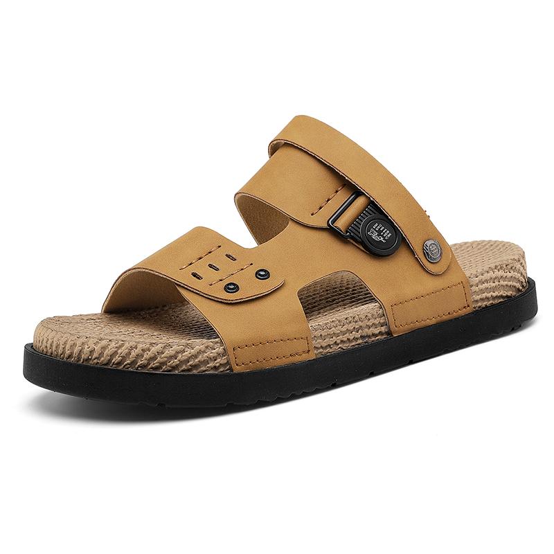 Sandals Men Summer Slip On Casual Slippers Outdoor Beach Shoes Male Classic Men's Sandals Slippers