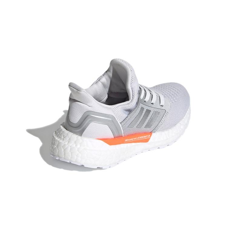 (PS) adidas Ultraboost 20 'White Silver Orange' Kids' FZ2927