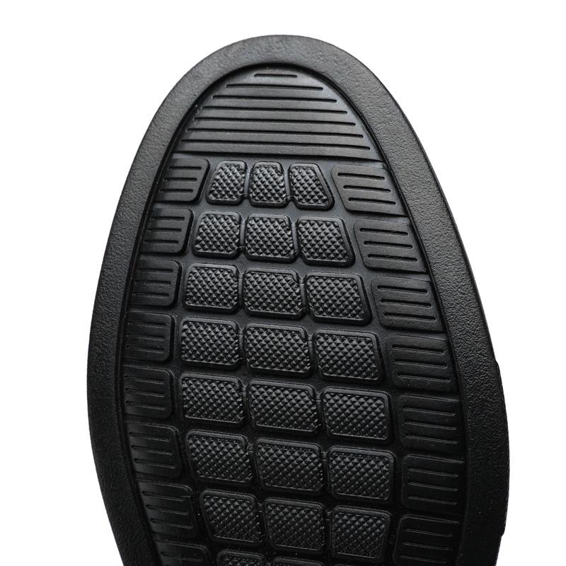 Leather Shoes Men's New Business Dress Casual Four Seasons Breathable Men's British and Korean Version Round Head Groom Wedding Shoes