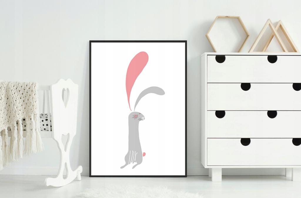 Picture poster In a frame A4 cm Bunny PD108
