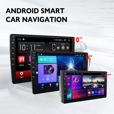 2din Android 10.0 sztereó vevő autórádió 7"/9"/10" univerzális GPS multimédia lejátszó VW Nissan Kia Toyota Ford Honda