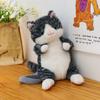 Soft Stuffed Animal Daypack Lovable Simulation Cat Bag Fashion Cat Plush Backpack  Kids