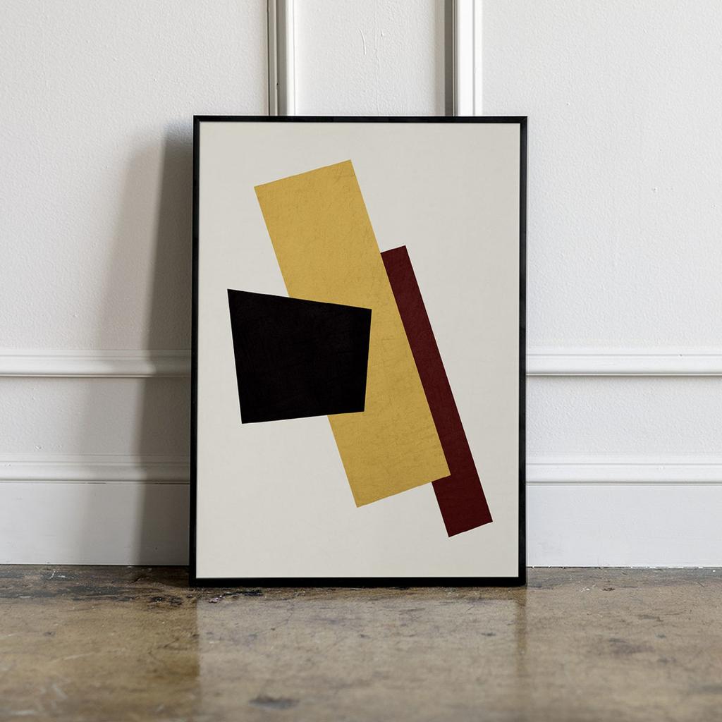 Poster Geometry Minimalism Lyubov Popova