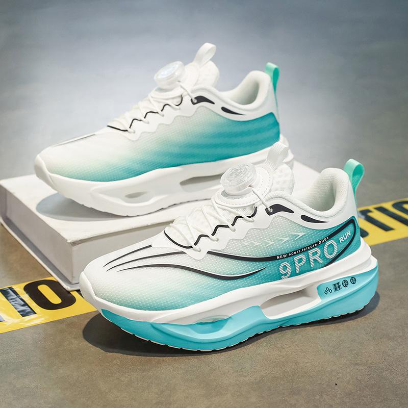 New Cushioning Running Shoes for Childrens Lightweight Sport Shoes Breathable Casual Sneakers Non-Slip Outdoor Boy Girl Training