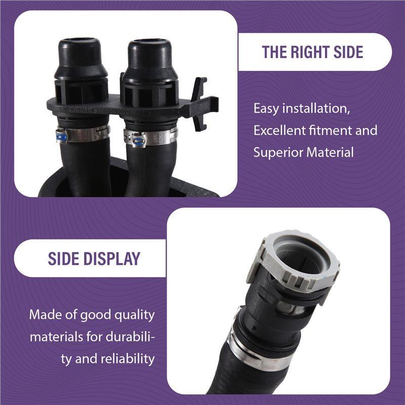 LR019277 Heater Water Hose Assembly For Land Rover Freelander Discovery LR2 Range Rover Evoque