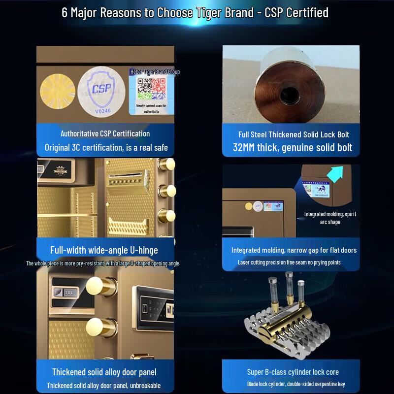Tiger Brand FDG-A1 Zunbao Anti-Theft Office Safe