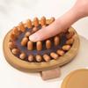 1PC Body Anti Cellulite Brush Soothing Wooden Essential Oil Spa Air Cushion Massage Hair Comb Scalp Massage Brush Body Massager