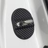 Universal Car Door Lock Protector 4 Pieces Self-Adhesive Auto Decorative Accessories Car Door Lock Rustproof Cover Interior Mirrors 6
