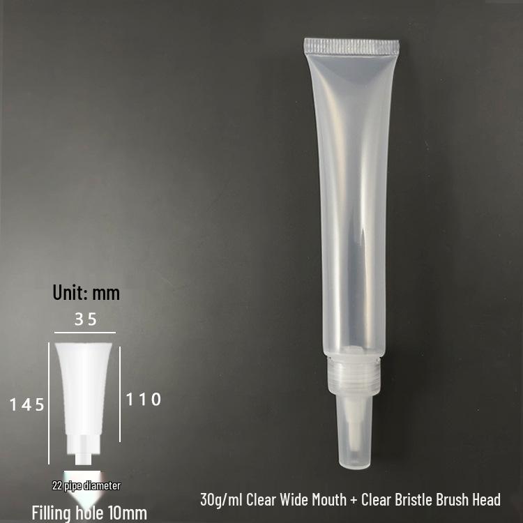 Cosmetic Packaging: Empty Bottles 10ml-30ml, Tubes for Makeup, Lip Gloss, Nail Polish, Eyebrow Pencil