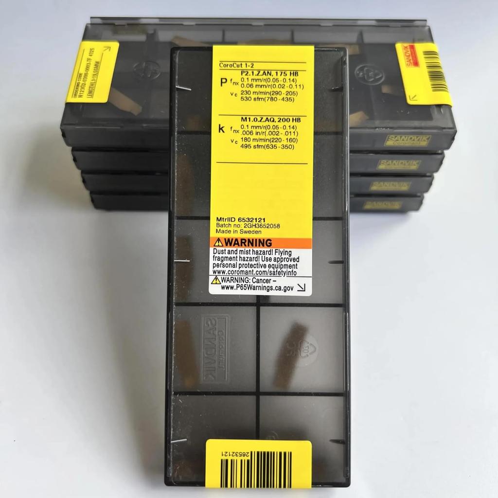 Originální Sandvik / N123G2-0300-0003-TF 4325 / Karbidová čepel pro CNC soustruh 10 ks