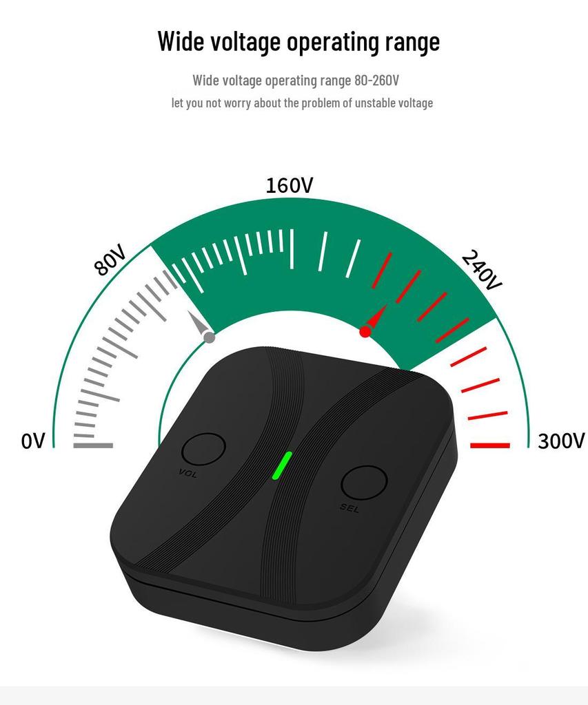 Ultra-Long Range Wireless Doorbell with Mobile Phone Control, High Volume, 300m Range, One-to-Many Functionality for Villas